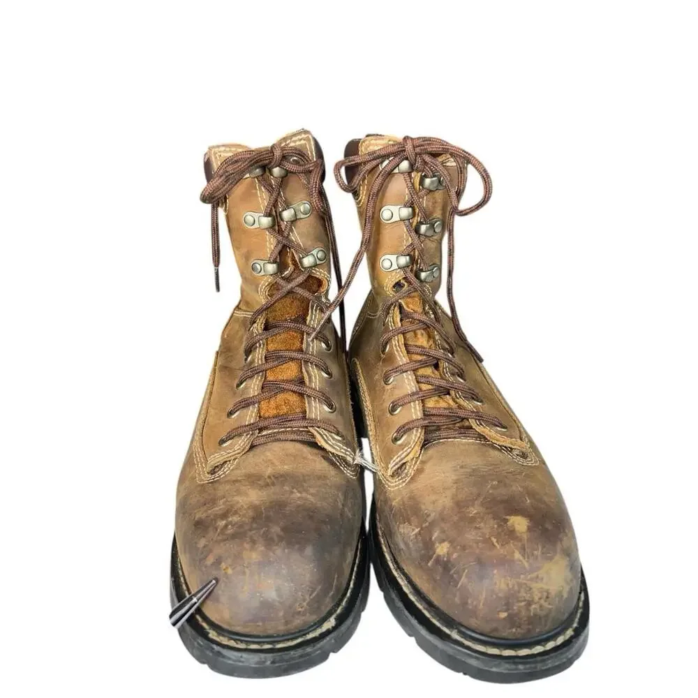 Lincoln‎ Outfitters L8S13 2 sizes Men's 10.5M & 10M Steel Toe Logger Work Boots